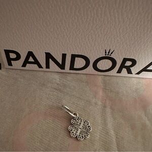 PANDORA Clover Dangle Charm (Retired)
